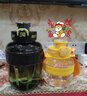 吨吨BOTTLED JOY学生吨吨桶Tritan运动水壶王一博新款渐变大容量水杯 酷黑绿+tritan+可装开水 1.1L 实拍图