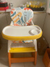 可优比（KUB）多功能婴儿餐椅吃饭餐桌椅儿童学习书桌座椅学坐椅 组合式成长餐椅-棕黄 实拍图