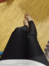 浪莎打底裤女夏季外穿九分冰丝裤小脚裤高腰弹力女裤 黑色 M(适合55-80斤) 实拍图