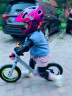 PUKY儿童平衡车头盔小孩滑步车自行车全盔安全帽N1 粉色M 实拍图