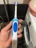 欧乐B（Oral-B）欧乐B电动牙刷D12成人 圆头牙刷情侣礼物 充电旋转牙刷 D12绿色 套装 实拍图