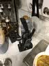 利皇陶瓷刀具套装菜刀砧板厨房宝宝辅食案板刀座家用刀剪菜板水果刀 黑刃陶瓷刀六件套+大麦板 7件套 实拍图