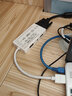铭日 HDMI转VGA+DVI+HDMI转换器 笔记本 网络盒子连接投影仪显示器多屏同步显示 HDMI转VGA+DVI+HDMI白色双显 实拍图