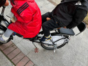 永久（FOREVER） 永久亲子自行车母子单车带小孩带娃接送孩子儿童载小孩成人女 高配版-单速-曜石黑 22寸 实拍图