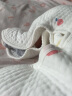 童泰秋冬季婴儿衣服新生儿0-6个月保暖宝宝连体衣哈衣 粉色丨A款 66cm 实拍图