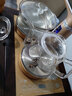 梵途 黑檀茶具套装实木茶盘精雕茶台海紫砂整套功夫茶杯壶全自动茶托 款9：黑檀聚福茶盘+全自动电茶炉 实拍图