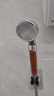 麦小登家庭通用花洒喷头负离子麦饭石过滤净水调档增压软管底座花洒全套 过滤花洒+粘贴可调底座 实拍图