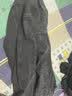 轩莱雅牛仔外套男春夏季宽松休闲夹克复古工装夹克男装百搭牛仔外上衣男 黑色 4XL 实拍图