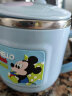 迪士尼（Disney）儿童不锈钢喝水杯家用牛奶杯带刻度杯260ML宝宝带盖有手柄水杯子 米奇蓝色 晒单实拍图