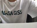 NASA GISSNASA官网联名短袖t恤男国潮China故宫半袖纯棉新款夏季宽松男装 NA80134白色 M  建议110-130斤 实拍图
