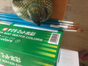 芬尚 尼龙水彩画笔6支装 尖头水彩颜料画笔 勾线笔丙烯画笔学生美术颜料绘画用笔1-6号 实拍图
