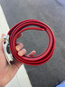 七匹狼2026马年本命年红腰带男士红皮带自动扣头层牛皮新年骐骥红色裤带 银边红扣长120可裁剪-不支持留言 实拍图