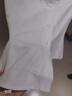 佐马仕短袖衬衫男修身抗皱冰丝夏季男士白衬衫短袖职业大码免烫衬衣男 白色无口袋 39 /L（120-130斤） 实拍图