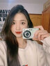 YZZCAM 精灵小卡入门级数码照相机ccd卡片机随身旅游便携式高清高像素学生入门级校园轻薄相机 银色 套餐二 实拍图