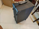 琳琅鹿新款子母箱行李箱女学生耐用密码箱包旅行箱子学院风拉杆箱男皮箱 复古拉链单箱-炫酷黑 24英寸 【可坐人120斤】 实拍图
