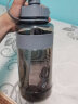 希乐大容量塑料杯男吸管杯便携户外运动健身太空杯学生旅行水瓶2000ML 晒单实拍图