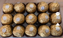 费列罗（FERRERO）榛果威化糖果巧克力制品 喜糖伴手礼节日礼物 16粒礼盒装200g 实拍图