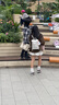浪莎儿童袜子女童纯棉秋冬季长筒袜可爱拼色学生袜舒适潮流撞色四季袜 森林宝宝 6双 S 建议鞋码21-26码 实拍图