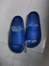 利达妮（TZLDN）抗菌防臭拖鞋男士夏季黑色不臭脚踩屎感防滑厚底静音EVA凉拖鞋女 藏青【4.0cm厚底防滑】 44-45 【标准码】 实拍图