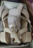 St&Sat/星期六粗跟凉鞋女春夏新款时尚水钻舒适女鞋SS31114330 米白色 37 晒单实拍图