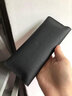 简美适用于三星z Flip手机壳真皮套钱包款w20保护套w20手机套折叠屏全包防摔高档商务男女便捷软 w20/Fold/ZFold2通用信封真皮套-黑色 实拍图