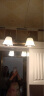 欧柏图 欧式镜前灯LED 浴室卫生间镜柜灯 梳妆台灯 免打孔创意化妆镜灯 2头配LED灯泡 实拍图
