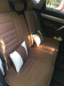 翰静 半包布汽车坐垫四季通用汽车座套小车座椅套适用于 摩卡棕 适用于吉利博越星越缤越帝豪星瑞 实拍图