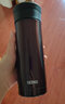 膳魔师（THERMOS） 保温杯男女不锈钢商务办公滤网泡茶水杯子TCMK-500/350团购定制 CMK-501 咖啡色 470ml 实拍图