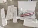 VLVEE 纳米电动微针导入仪微晶水光仪器美容院红蓝光美容仪精华玻尿酸导入生日礼物送女友老婆 玫瑰金II补水套装（10枚晶片+10瓶水光精华） 实拍图