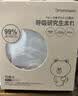 绿鼻子（green nose）儿童平面口罩一次性三层婴幼儿童6-12岁防护口罩男女宝宝2岁透气 夏日茉崎羊 10枚泡泡纱耳绳 s码 实拍图