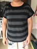 FEISIMI轻奢潮牌短袖t恤女衣服女装休闲夏季新款2025夏装服饰宽松上衣 图片色 4XL 实拍图