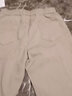 衣织炫纯棉休闲裤女2026春秋新款高腰宽松直筒裤长裤小个子显瘦哈伦裤子 卡其色 XL /29 实拍图