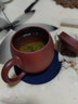 苏砂画诣紫砂杯原矿纯全手工泡茶杯宜兴泥绘梅花办公家用带盖男女水杯子 经典款 实拍图