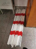 顺华狼 标志杆 蛇形跑标杆倒车杆障碍杆 1.8米PVC红白杆+2kg铸铁底座 实拍图
