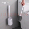 ecoco意可可马桶刷厕所刷马桶刷子套装无死角洗厕所硅胶清洁刷长柄免打孔 壁挂马桶刷-北欧黑 实拍图