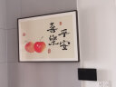 柳莺花燕免打孔电表箱装饰画现代简约客厅餐厅挂画电闸箱配电箱遮挡壁画 喜乐平安 70X50遮挡60X40 液压款 实拍图