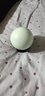 汉白玉 萤石夜明珠原石夜光球夜光石冰洲石摆件 超亮 直径8厘米(绿光) 实拍图