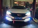 本田新十代思域16-19改款19-20款十代日间行车灯野马款鱼骨款日行灯改装LED后杠灯流光转向灯 前灯流光三色+后灯流光三功能【前后两套价】 实拍图