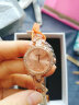 时刻美（skmei）手表甜美ins风镶钻时尚防水石英女表潮流女式腕表女士礼物520礼物 玫瑰金 晒单实拍图