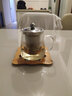 天城一品 玻璃茶壶花茶具沏茶带过滤器烧水壶冲茶器高温耐热 清逸壶 500ml 实拍图