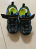 Skechers斯凯奇童鞋男宝宝凉鞋小童包头沙滩鞋魔术贴夏季学步鞋400041N 男童/炭灰色/蓝色/CCBL 25 实拍图