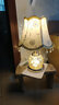 苏柏雪（suboxue） 婚庆台灯卧室床头灯结婚喜庆创意新婚礼物时尚欧式玻璃床头柜灯 金色款 遥控开关（三色变光+调亮度） 实拍图