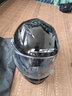LS2摩托车头盔男女全盔四季赛车防雾3C跑盔卡丁车四季安全帽FF358 黑色(赠防雾贴+头套) L(建议55-56头围） 实拍图