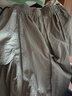 善己中长款半身裙女春夏装新款纯棉纯色不规则高腰伞裙A字休闲 米灰色 L【现货发售】 实拍图
