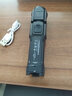 微笑鲨 强光手电筒小型聚光远射USB充电家用便携 户外骑行手电 USB充电【升级3900K】高亮充电款 实拍图