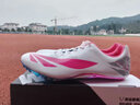 田径精英天赐之翼：宙斯 自有品牌男女专业短跑比赛钉鞋全掌Pebax钉鞋 极光粉/电镀 44尺码偏小 实拍图