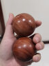 龙动力 球健身球花梨木太极手球老年长辈健康礼品老人生日礼物木 花梨木5.0cm 实拍图