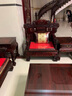 祥蕴阁红木家具印尼黑酸枝（学名：阔叶黄檀）春色满园实木沙发组合榫卯结构客厅家具 家具意向金，付清尾款后发货。 实拍图