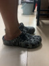 crocs卡骆驰经典迷彩印花洞洞鞋男女拖鞋休闲鞋|206454 灰石色/彩色-0IE 43(270mm) 实拍图