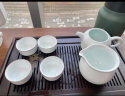 忆壶茶（YI HU TEA）茶盘家用现代简约小型干泡台沥水储水实木功夫茶具托盘竹茶海茶托 鸿安茶盘 晒单实拍图